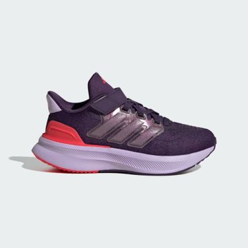 adidas 愛迪達 運動鞋 童鞋 中童 兒童 魔鬼氈 UltraRun 5 EL C 紫紅 JQ3073(C5399)