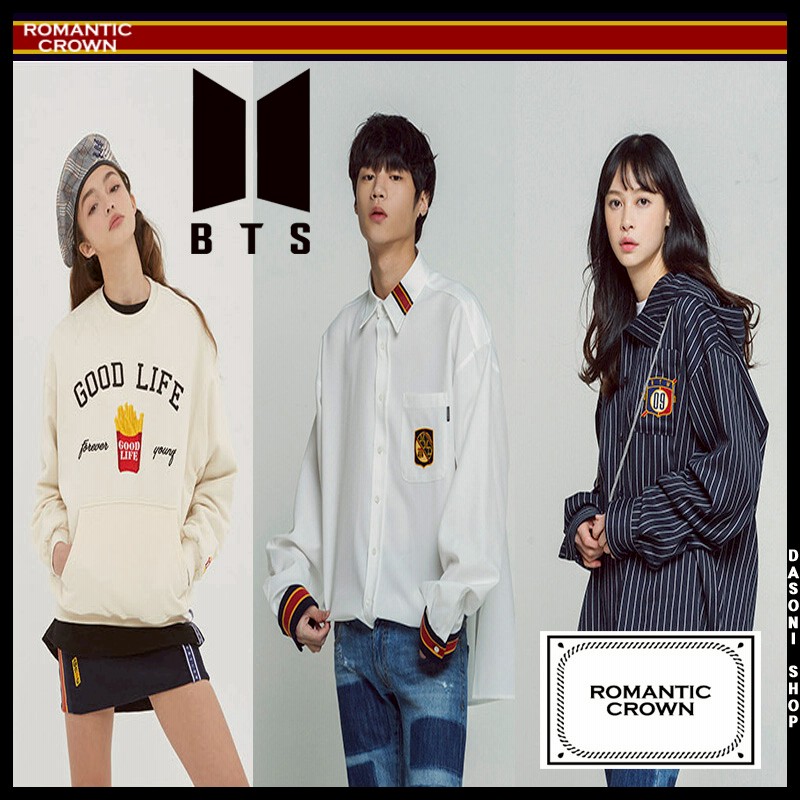 日本未入荷 ロマンティッククラウン シャツ BTS 韓国 テテ シャツ