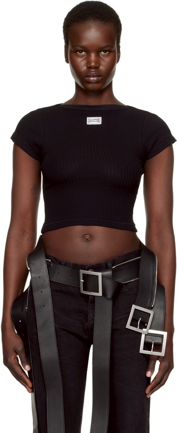 Jean Paul Gaultier 黑色 The Patch T 恤
