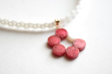 樹脂藝術 方形吊墜・夜色深處