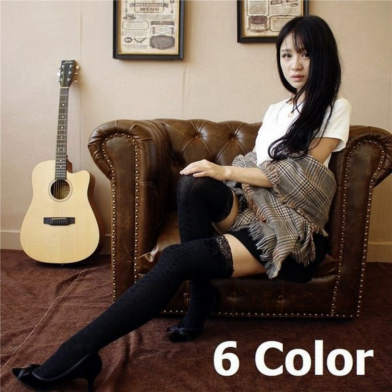 レディース靴下 ニーハイソックス 靴下 ソックス 女性用 おしゃれ かわいい セクシー リブ レース リボン ブラウン グレー ブラック ネイビー カ 通販 Lineポイント最大0 5 Get Lineショッピング