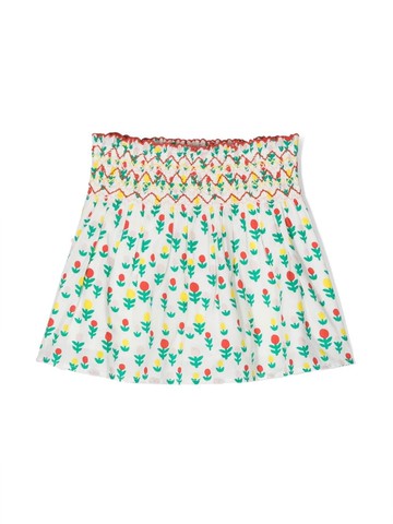 Stella McCartney Kids - all-over floral-print skirt - kids - Cotton/Cotton/Polyester - 2 - White