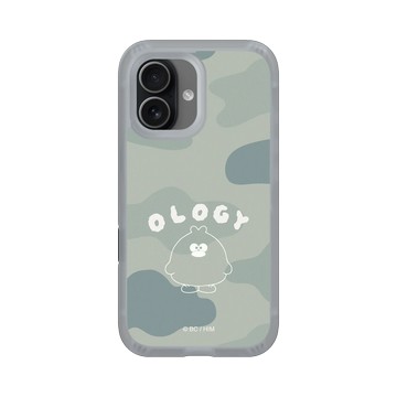 iPhone 17 AirX 流變灰 - 奧樂雞 Ology - 迷彩綠