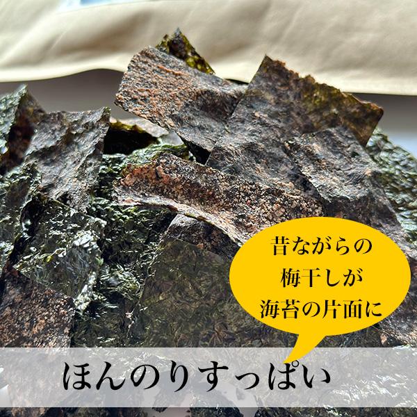 梅の味付け海苔 のりのり梅 10g×2袋入  無添加 無着色 有明海産 メール便