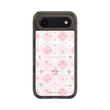 iPhone Air AirX 本質黑 - 三麗鷗-兔媽媽 Marron Cream - 午茶蕾絲