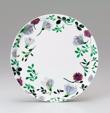 Anna Emilia設計師聯名 奶奶的花束骨瓷平盤(24cm)