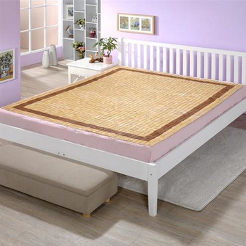 【莫菲思】相戀-編花麻將涼感竹蓆-雙人加大