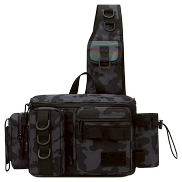 Hisplan 路亞釣魚輔助包  迷彩B  40 x 15 x 20 cm