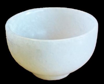 【菩提居】天然漢白玉杯