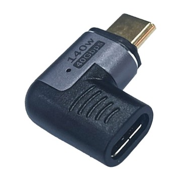 HAOWU USB4 磁吸 Type C to C 側彎分離轉接頭 8K 60Hz 140W 40Gbps  HAP-SC03  1個