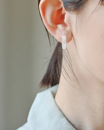 Hario手工玻璃耳環 - 粉末 (HAA-PW-P)