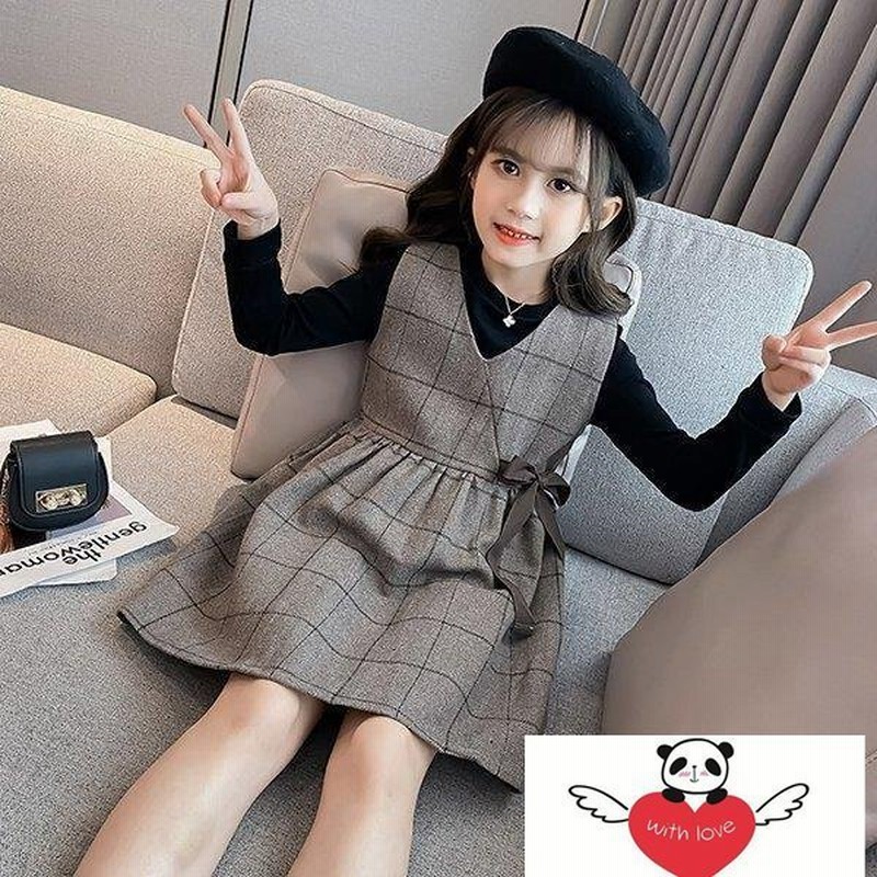長袖ワンピース チェック柄 子供ドレス お姫様 ジュニア おしゃれ 可愛い カジュアル 小学生 新品ワンピース キッズ 長袖 子供服 女の子 春秋 キッズワンピース 通販 Lineポイント最大0 5 Get Lineショッピング