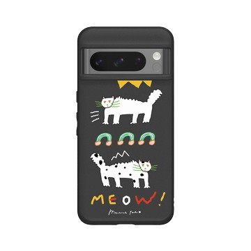Pixel 8 Pro SolidSuit 黑 - MacaronToe 馬卡龍腳趾 - 喵 MEOW!