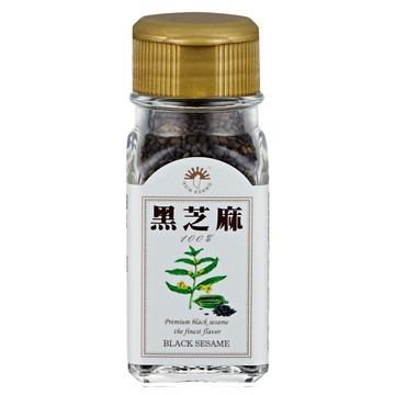 [新光洋菜]玻璃瓶-黑芝麻(熟)-33g