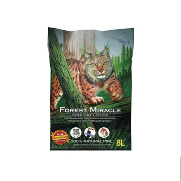 松木/木屑砂 【3入】FOREST MIRACLE森林奇跡松木砂 8L (FM-01)