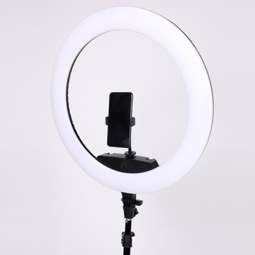 主播22寸LED補光燈網紅手機新品支架自拍美容美顏環形攝影拍照燈