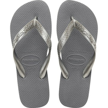 havaianas 哈瓦士 巴西人字拖 男款 Top 灰 涼鞋 拖鞋 夾腳拖 海灘鞋【南風百貨】