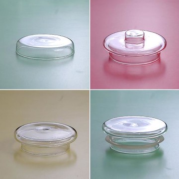 10平蓋高硼硅耐熱玻璃蓋子茶杯蓋配件蓋涼水壺蓋子茶道零配壺平蓋