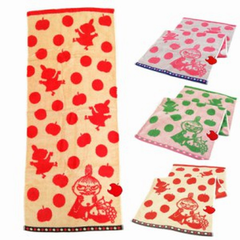 ムーミン フェイスタオル ミイアップル キャラクター タオル リトルミイ 北欧 タオル美術館 34 80cm タオル 通販 Lineポイント最大1 0 Get Lineショッピング