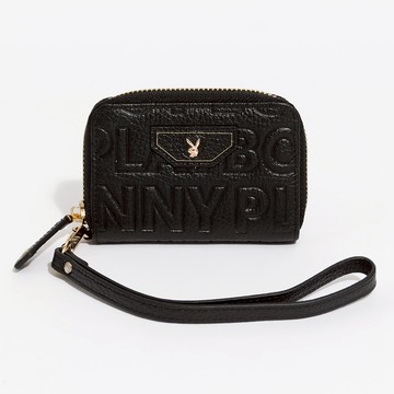 PLAYBOY - 短夾 Superb系列 - 黑色