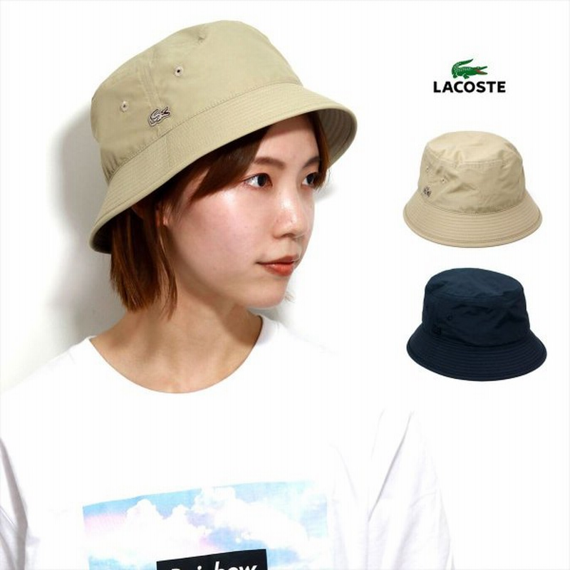 バケットハット ラコステ バケハ レディース 夏 サハリ メンズ ワニ ワッペン Lacoste スポーツ ハット アウトドア ベージュ ハット ネイビー 通販 Lineポイント最大0 5 Get Lineショッピング
