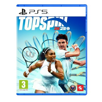 【AS電玩】PS5 職業網球大聯盟 2K25  Top Spin 2k25 中文版