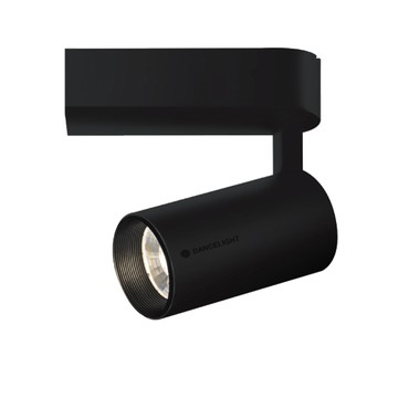DanceLight 【2入】7W 邱比特軌道燈 黃光 黑殼 軌道燈 (一體式投射燈 可調角度) 全電壓