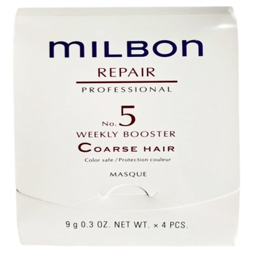 MILBON 哥德式護髮系列潤活護髮No.5 適用一般粗硬髮質 深層滋潤 4入  1組  36g