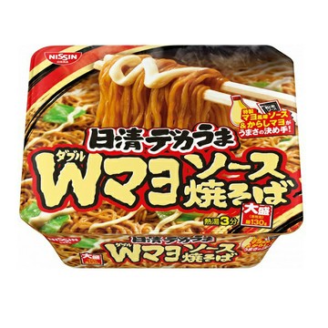 【江戶物語】 Nissin 日清 大盛燒炒麵 153g 芥末美乃滋風味 日式炒麵 雙倍醬汁 拜拜泡麵 日清炒麵 日本進口
