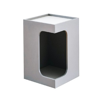 【RICHOME】小豆貓邊櫃 (奶茶色)奶茶色