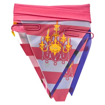 派對三角拉旗 - 酒莊  聚酯纖維材質  1個