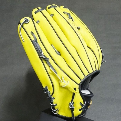 美品☆ミズノプロ 軟式 グローブ 杉本裕太郎モデル 外野用 ミズノ 右投げ用 限定 ミズノプロ 軟式 カラー グラブ 杉本裕太郎モデル 外野