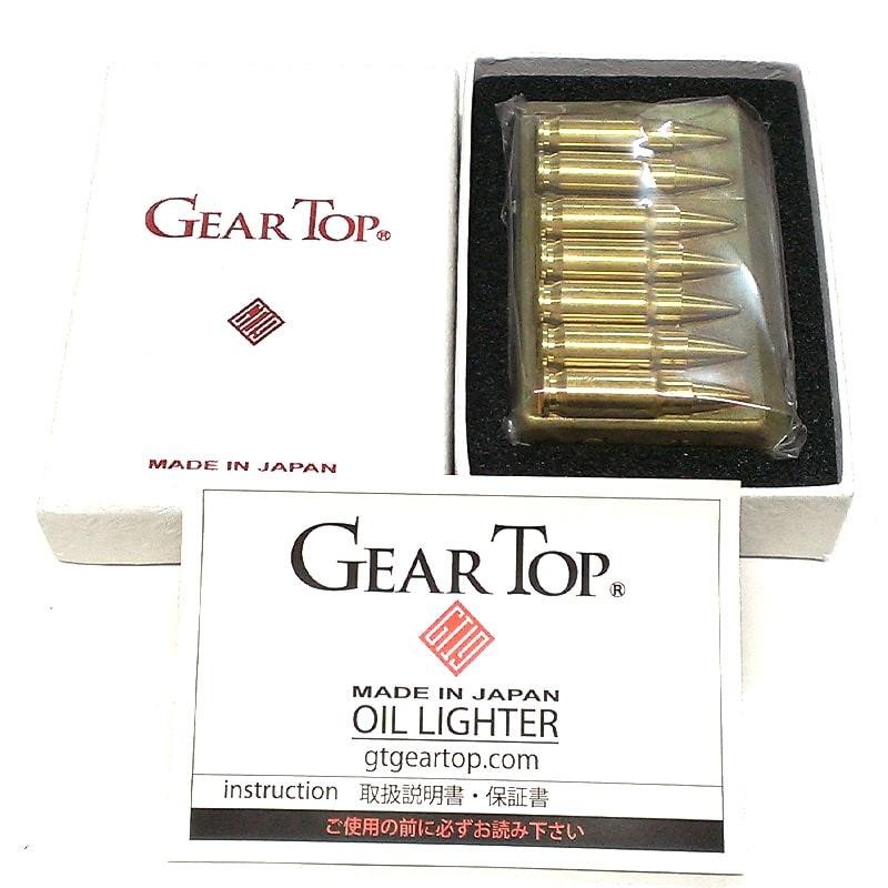 GEAR TOP オイルライター バレットボーイ 7バレッツ 銃弾メタル 日本製