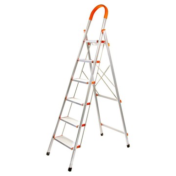 加寬鋁製六階扶手梯 _廠商直送