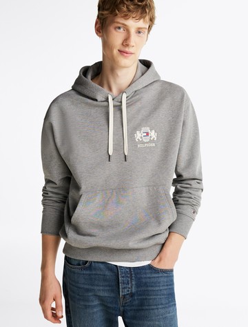 小徽章刺繡連帽運動衫