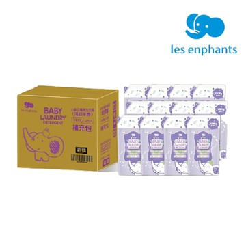麗嬰房 植淨洗衣精補充包12入－清甜果香【箱購】