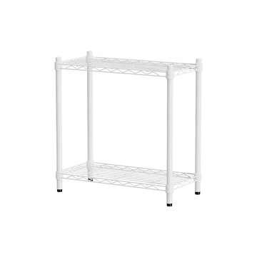 【Y HOUSE】60x30x60公分 輕型兩層鐵架 鐵力士架 層架-烤漆白