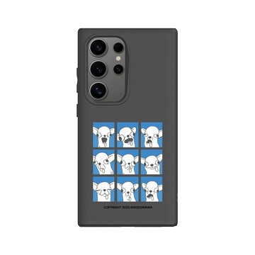 Galaxy S24 Ultra SolidSuit 黑 - Godgwawa 變種吉娃娃 - 高吉大頭照