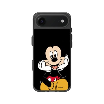 iPhone Air Clear (相機按鈕) 酷墨灰 - 迪士尼-米奇 Mickey - 米奇看著你