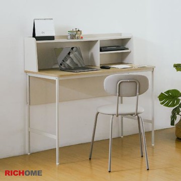 【 RICHOME】努奇層架書桌