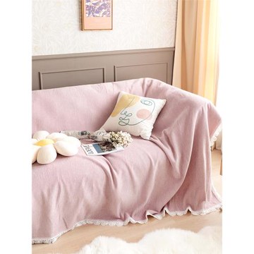 蔓越家 北歐ins風沙發蓋布全包全蓋沙發套罩沙發墊巾沙發毯純色