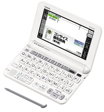 日本原裝 CASIO 卡西歐 XD-G7700  CASIO 辭典 大辭泉 俄語 日俄辭典 手寫輸入 托福 多益 英語 日本必買代購