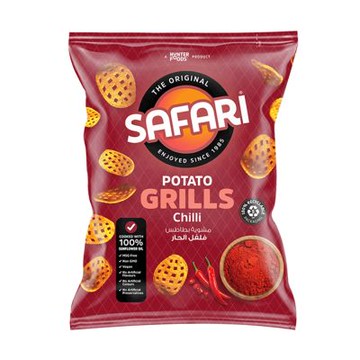 SAFARI 格子洋芋片-辣味(60g)