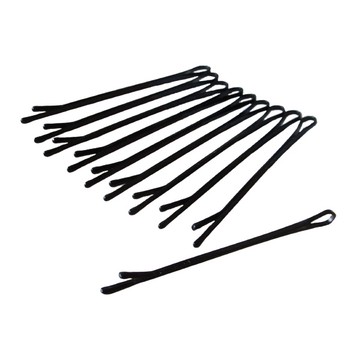 6022 一字小黑夾36入 一字夾 夾盤髮夾 邊夾髮夾毛夾 美髮造型用品