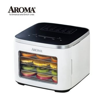美國 AROMA 五層溫控乾果機 果乾機 食物乾燥機 烘乾機 附彩色食譜 AFD-350U