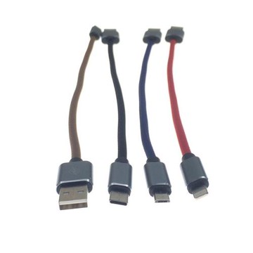 USB2.0轉Micro 5p/Type-c/i6平果手機充電線數據傳輸線閃快充短線