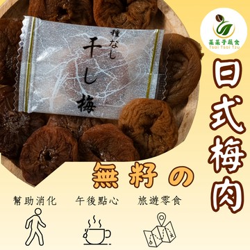 【菜菜子蔬食】 日式梅肉 120g 無籽 蜜餞 健康零食 網紅零食 休閑零食首選
