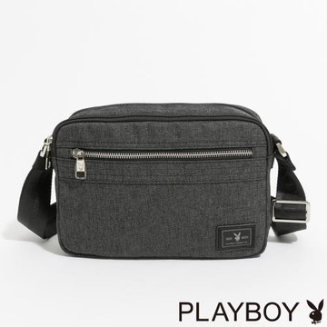 PLAYBOY - 斜背包 Overfly系列 - 深灰色