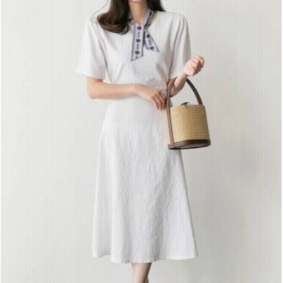 ワンピース 大きいサイズ ゆったり 春ワンピース 春 韓国 ファッション レディース 韓国 レディース ファッション ワンピース 新作 トレ 通販 Lineポイント最大get Lineショッピング