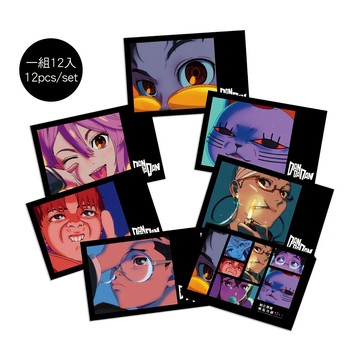 膽大黨 拍立得風明信片組(12入) A款 綜